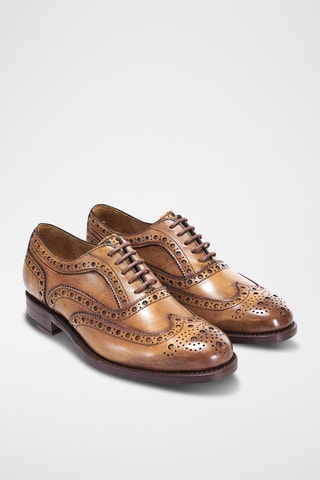 Richelieus en cuir Regular Marron
