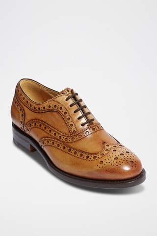 Richelieus en cuir Regular Marron