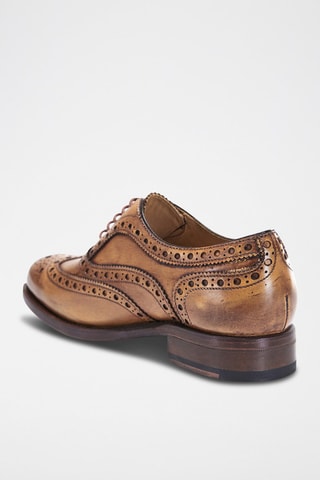 Richelieus en cuir Regular Marron