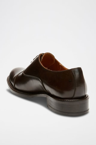 Richelieus en cuir Regular Marron foncé