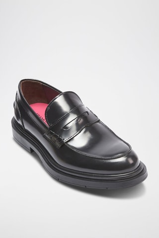 Mocassins en cuir Penny - Noir