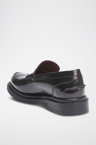 Mocassins en cuir Penny - Noir