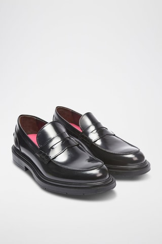 Mocassins en cuir Penny - Noir