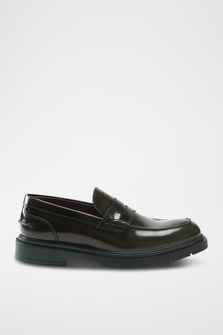 Mocassins en cuir Penny - Marron