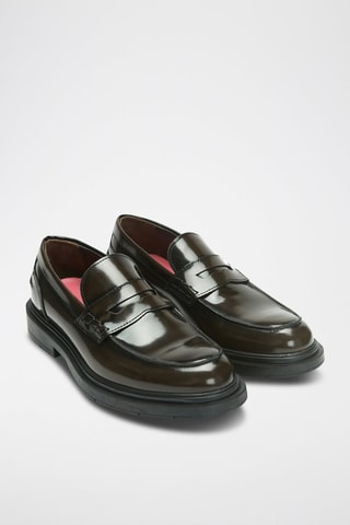 Mocassins en cuir Penny - Marron