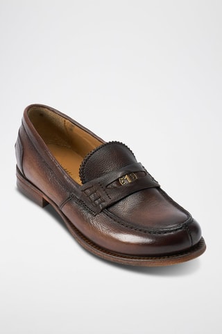Mocassins en cuir - Marron