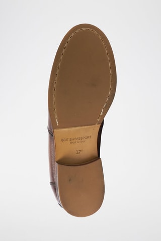 Mocassins en cuir - Marron