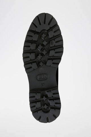 Botins em couro Preto