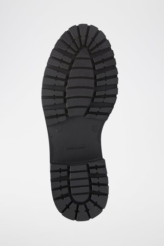 Botins Chelsea em nobuck Wing Cap - Azul-marinho