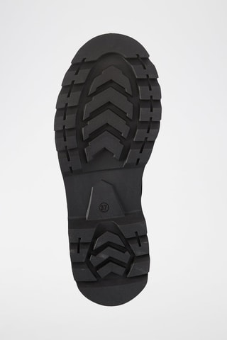 Botins Chelsea em couro - Castanho-escuro