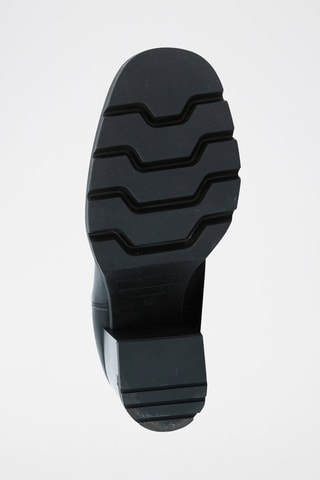 Botins Chelsea em couro Regular - Preto