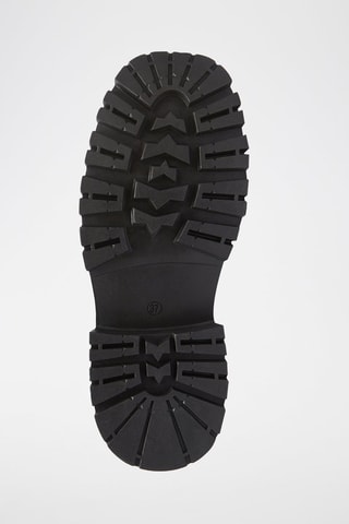 Bottines Chelsea en cuir Comfort - Noir et beige