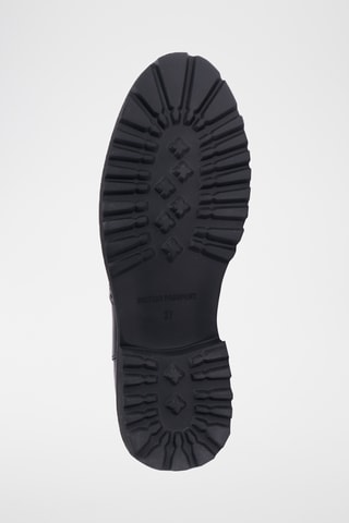 Bottines Chelsea regular en cuir - Camel