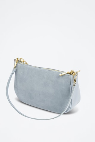 Sac à main en nubuck - Ciel