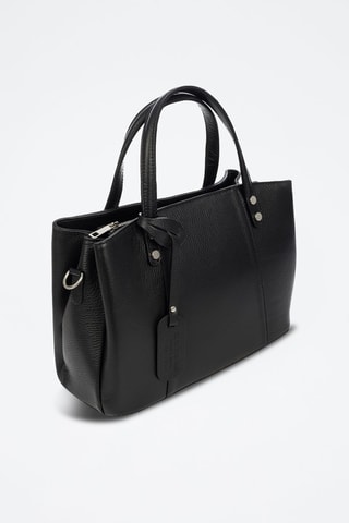 Sac à main en cuir - Noir