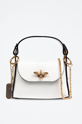 Sac à main en cuir - Blanc