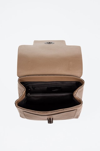 Sac à main en cuir - Beige