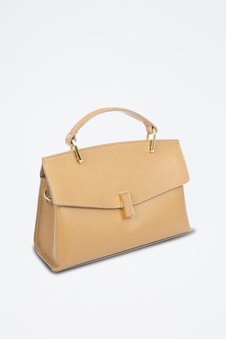 Sac à main en cuir - Taupe