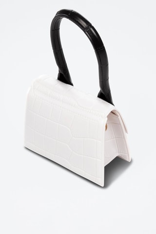 Sac à main - Blanc et noir - Libelulla