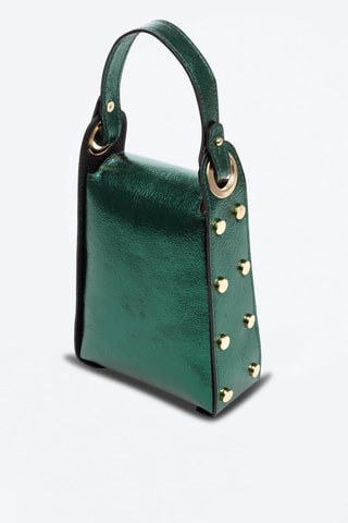 Leren Handtas Alviano  
Groen - Firenze Artegiani