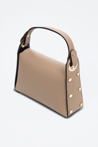 Sac à main en cuir - Beige