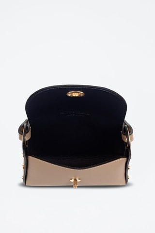 Sac à main en cuir - Beige