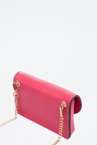 Sac bandoulière en cuir Aquilonia - Fuchsia