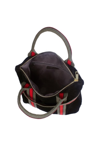 Sac à dos en nubuck - Noir - Firenze Artegiani