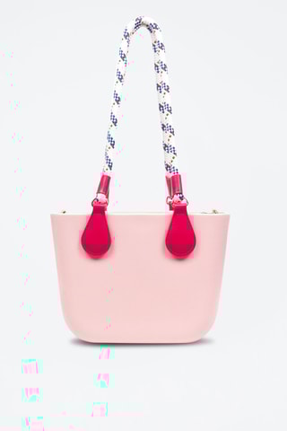 Sac porté épaule et pochette - Rose clair - Libellula
