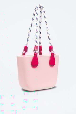 Sac porté épaule et pochette - Rose clair - Libellula