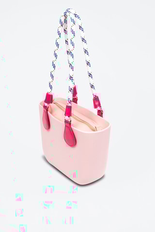 Sac porté épaule et pochette - Rose clair - Libellula