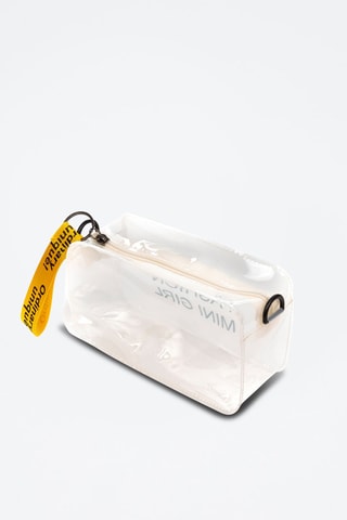 Trousse -  Transparent et jaune