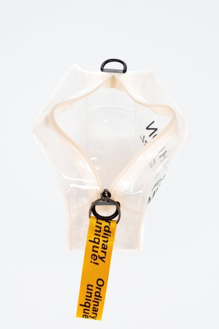 Trousse -  Transparent et jaune