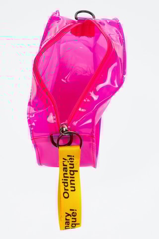 Trousse - 
Rose et noir