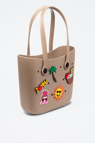 Sac porté épaule - Taupe - Libelulla