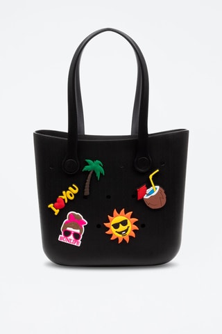 Sac porté épaule - Noir - Libelulla