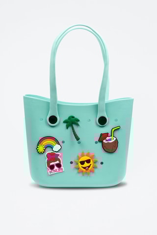 Sac porté épaule - Vert d’eau - Libellula