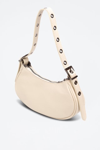 Sac porté épaule en cuir Andora - Beige