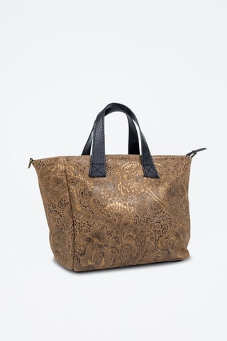 Cabas en cuir Cassandra - Marron