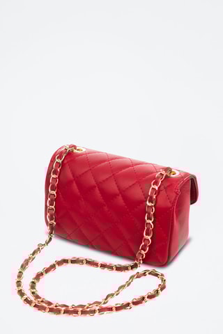 Sac en bandoulière en cuir Arcola - Rouge