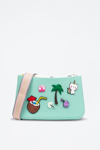 Sac bandoulière - Turquoise - Libellula