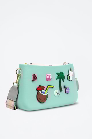 Sac bandoulière - Turquoise - Libellula