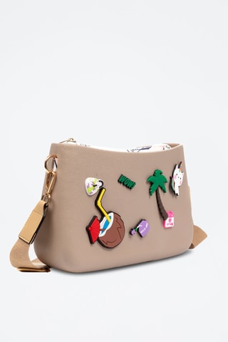 Sac bandoulière - Beige - Libellula