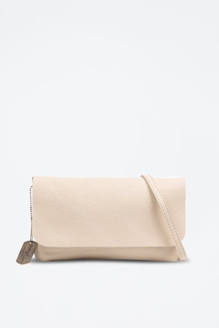 Sac bandoulière en cuir Aymavilles - Blanc