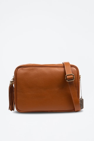 Sac bandoulière en cuir Arborio - Camel