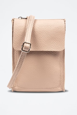 Sac bandoulière en cuir Albareto - Nude