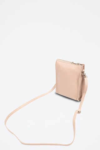 Sac bandoulière en cuir Albareto - Nude