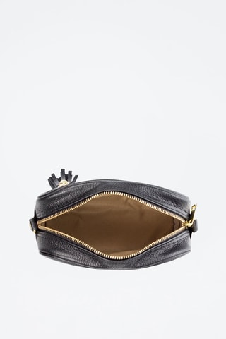 Sac bandoulière en cuir Altilia - Noir