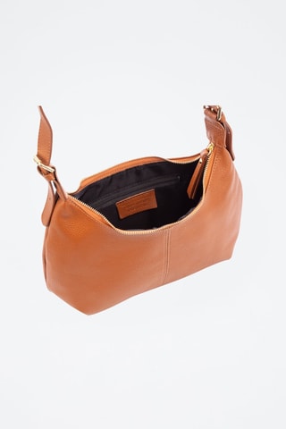 Sac porté épaule en cuir Aulla - Marron
