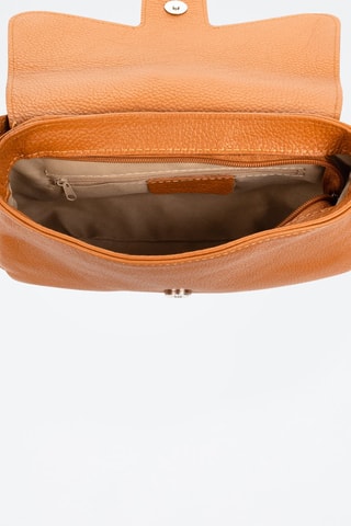 Sac bandoulière en cuir Arcade - Camel